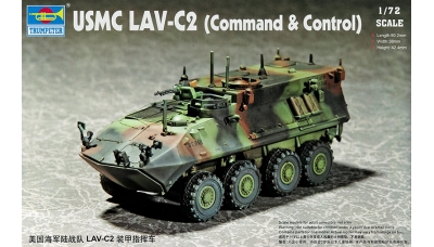 LAV-C2 GDLS-C, Light Armored Vehicle - TRUMPETER 07270 1/72