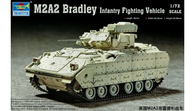 M2A2 BAE Systems Land & Armaments, Bradley IFV - TRUMPETER 07296 1/72