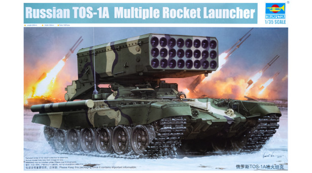 Тяжелая огнеметная система Тип 1А, Solntsepyok - 1/35 TRUMPETER 05582