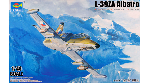 L-39ZA Aero, Albatros - 1/48 TRUMPETER 05805