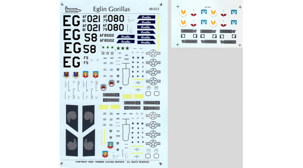 F-15C McDonnell Douglas, Eagle - 1/48 TWOBOBS 48-023