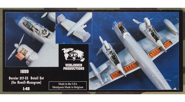 Do 217E-5 Dornier. Конверсионный набор (для REVELL) - 1/48 VERLINDEN PRODUCTIONS 1659