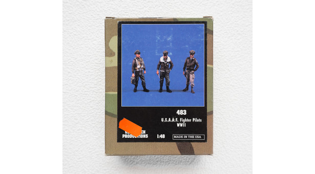 Фигурки пилотов ВВС США периода Второй Мировой Войны - 1/48 VERLINDEN PRODUCTIONS 483