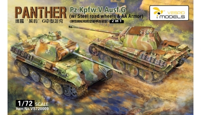 Panther, Panzerkampfwagen V, Sd.Kfz. 171, Ausf. G, MAN - VESPID MODELS VS720009 1/72