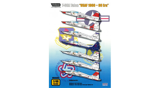 T-38A Northrop, Talon - 1/48 WOLFPACK DESIGN WD48003