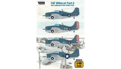 F4F-3 Grumman, Wildcat - WOLFPACK DESIGN WD48013 1/48