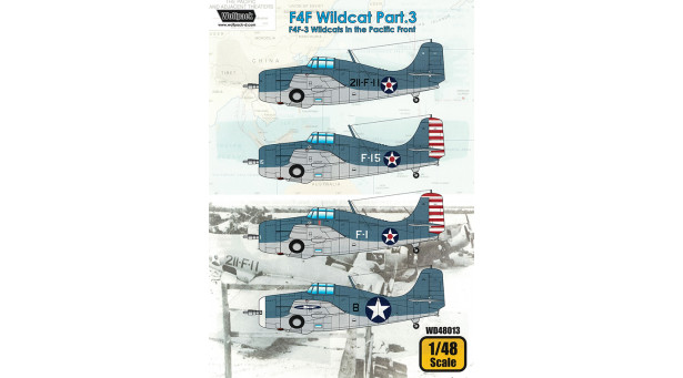 F4F-3 Grumman, Wildcat - 1/48 WOLFPACK DESIGN WD48013
