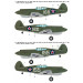 P-40B Curtiss, Warhawk, Tomahawk IIA  - 1/48 WOLFPACK DESIGN WD48015
