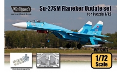 Су-27СМ Сухой. Конверсионный набор (ЗВЕЗДА) - WOLFPACK DESIGN WP72077 1/72