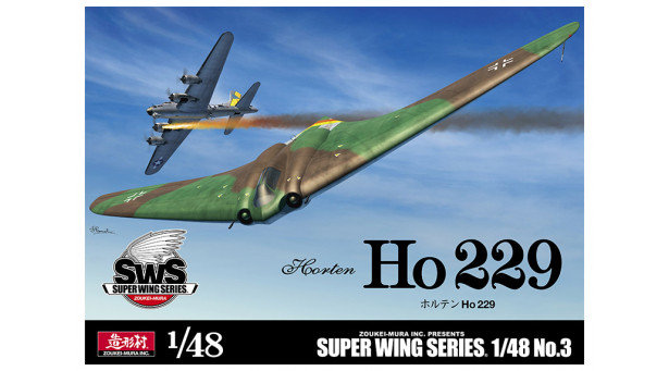 Ho 229 Horten - 1/48 ZOUKEI-MURA Super Wing Series No. 3