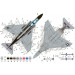 F-4S McDonnell Douglas, Phantom II - 1/48 ZOUKEI-MURA Super Wing Series No. 5