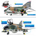 F-4C McDonnell Douglas, Phantom II - 1/48 ZOUKEI-MURA Super Wing Series No. 6