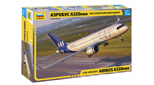 A320neo Airbus - 1/144 ЗВЕЗДА 7037 A320neo Airbus - 1/144 ЗВЕЗДА 7037