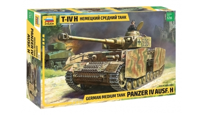 Panzerkampfwagen IV, Sd.Kfz.161/2, Ausf. H, T-IV, Krupp - ЗВЕЗДА 3620 1/35