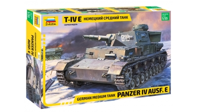 Panzerkampfwagen IV, Sd.Kfz.161, Ausf. E, T-IV, Krupp - ЗВЕЗДА 3641 1/35