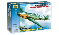 Bf 109F-2 Messerschmitt - ЗВЕЗДА 4802 1/48