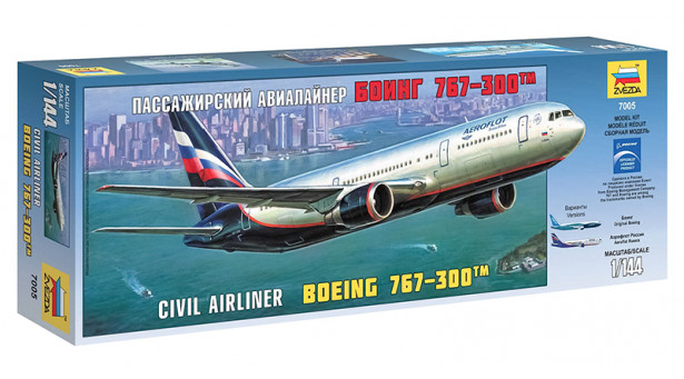 Boeing 767-300 - 1/144 ЗВЕЗДА 7005