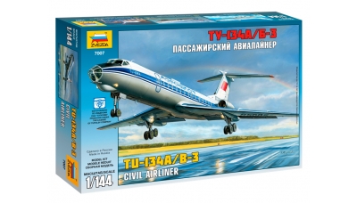 Ту-134А/Б-3 - ЗВЕЗДА 7007 1/144
