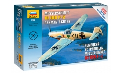 Bf 109F-2 Messerschmitt - ЗВЕЗДА 7302 1/72